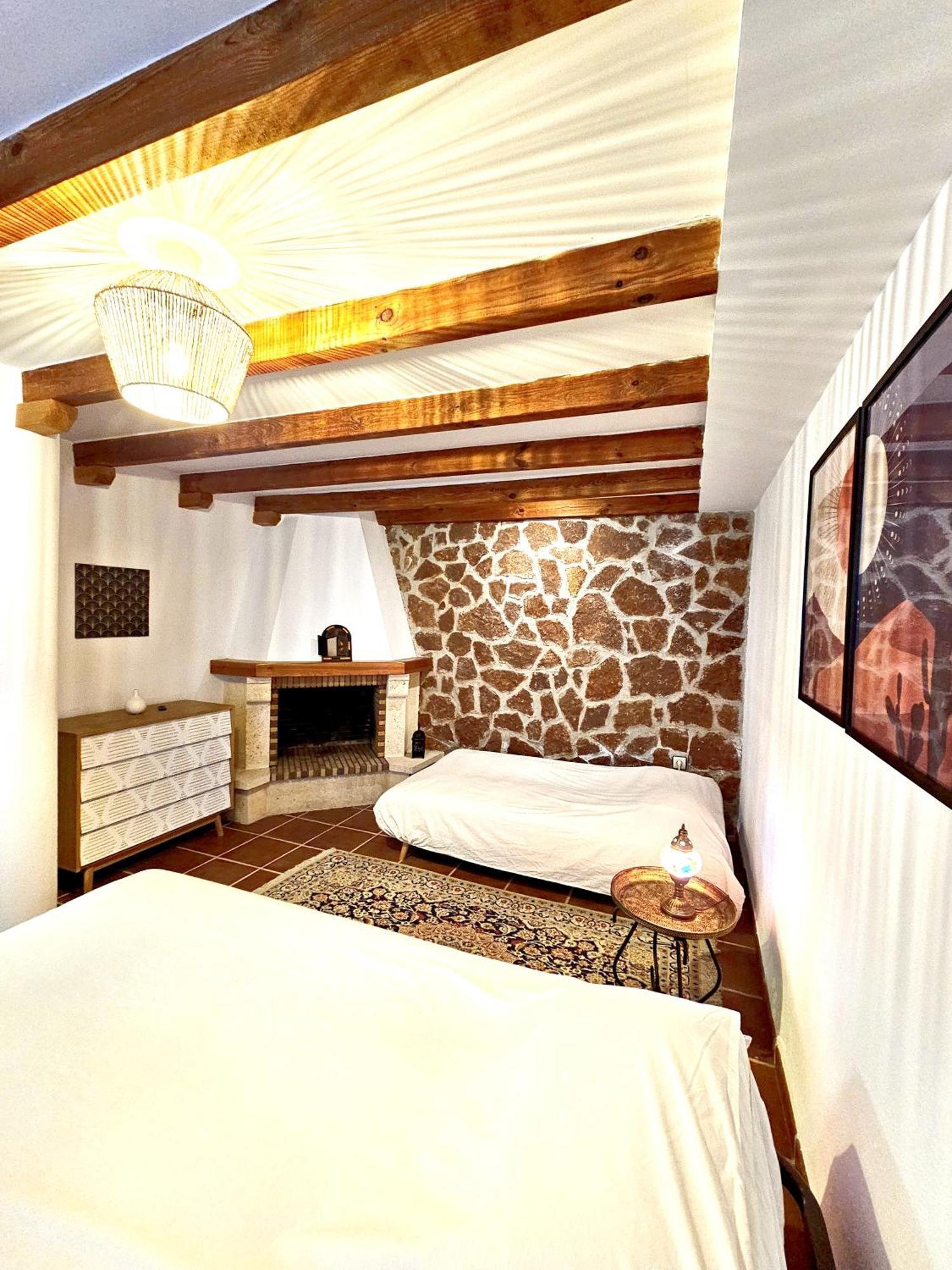Villa Blanca - Piscina De Sal, Playa 15Mn, Sierra Vélez de Benaudalla Exteriör bild