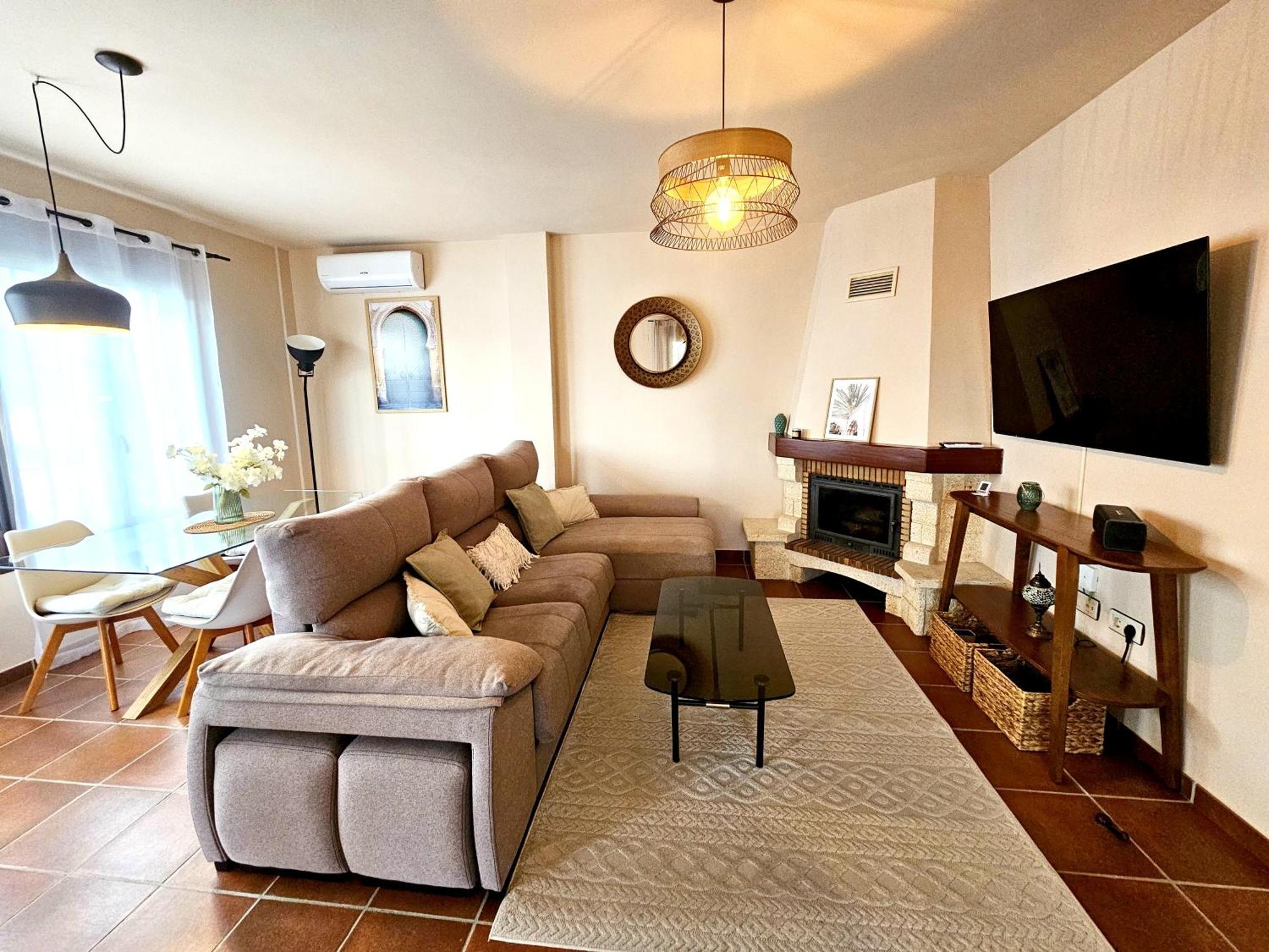 Villa Blanca - Piscina De Sal, Playa 15Mn, Sierra Vélez de Benaudalla Exteriör bild